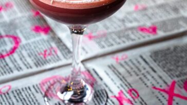 Red Velvet Espresso Martini