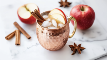 Apple Cider Mule Mocktail