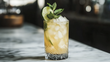 Apple Ginger Fizz Mocktail