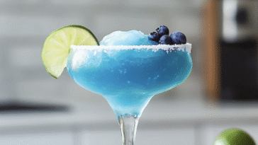 Frozen Blueberry Lime Margarita