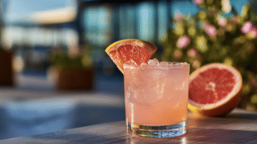 Gin-Ger Grapefruit Fizz