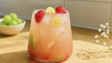 Grape Raspberry Mocktail