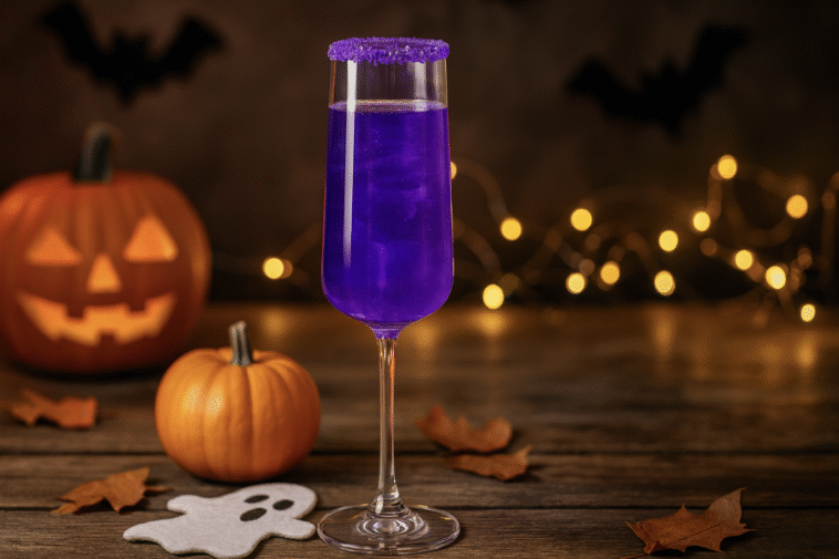 10 Best Halloween Champagne Cocktails to Try 1 Halloween Champagne Cocktails