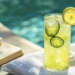 Honey Cucumber Vodka Lemonade