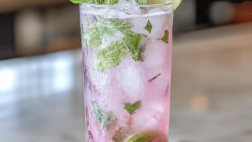 Lavender Mojito Mocktai