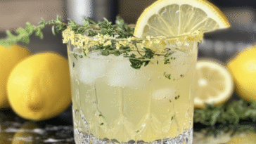 Lemon Thyme Mocktail