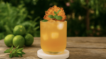 Pineapple Ginger Beer Mocktail