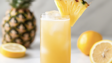 Pineapple Lemonade Mocktail