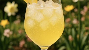 Pineapple Vanilla Spritz Mocktail