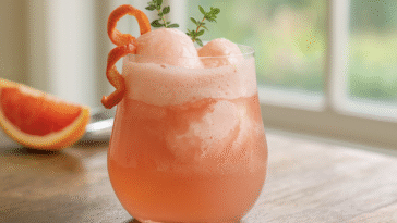 Pink Moscato Grapefruit Spritzer