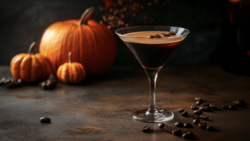 Pumpkin Spiced Espresso Martini