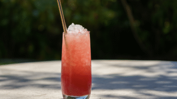 Raspberry Lychee Gin Spritz