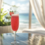 Strawberry Elderflower Sparkler