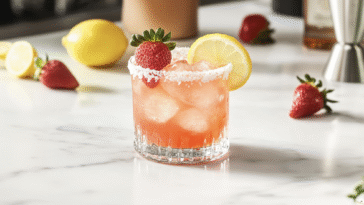 Strawberry Limoncello Margarita