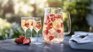 Summer Fling Champagne Punch 