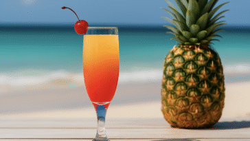 Tropical Sunrise Pineapple Mimosa