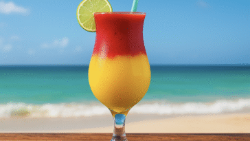 Virgin Raspberry Mango Margarita Slushie