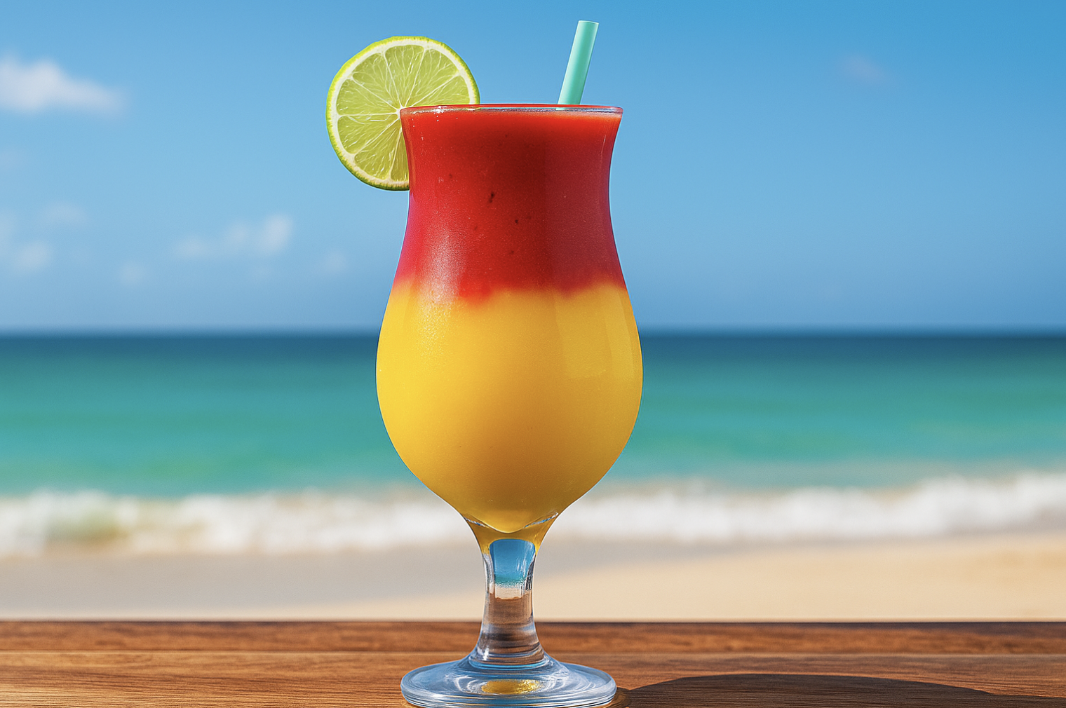 Virgin Raspberry Mango Margarita Slushie