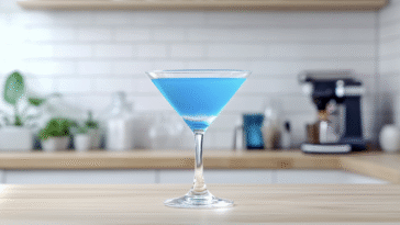 White Hpnotiq Martini