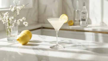 Lemon Drop Martini Mocktail